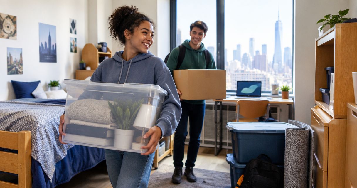 Best college dorm moving and storage services in NYC 2026