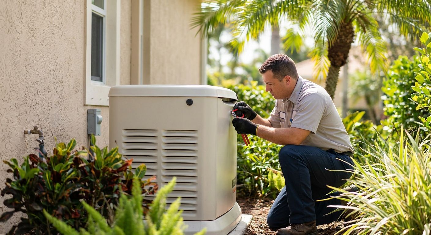 Standby generator maintenance for Port St. Lucie homeowners