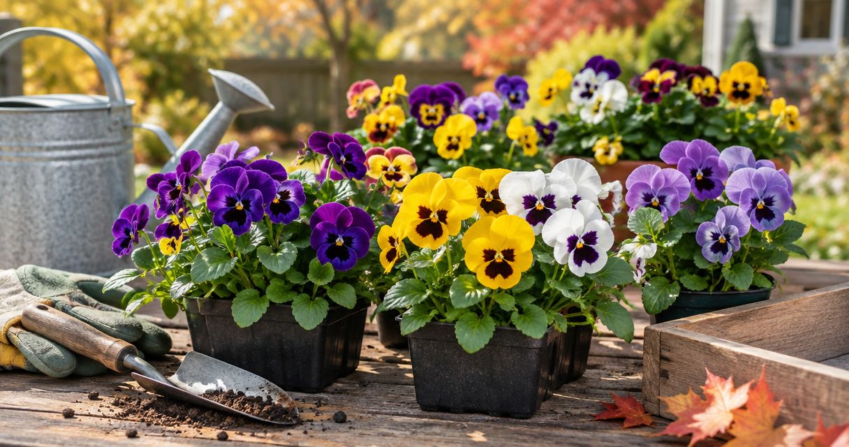 Best pansy varieties for fall planting in Virginia 2026