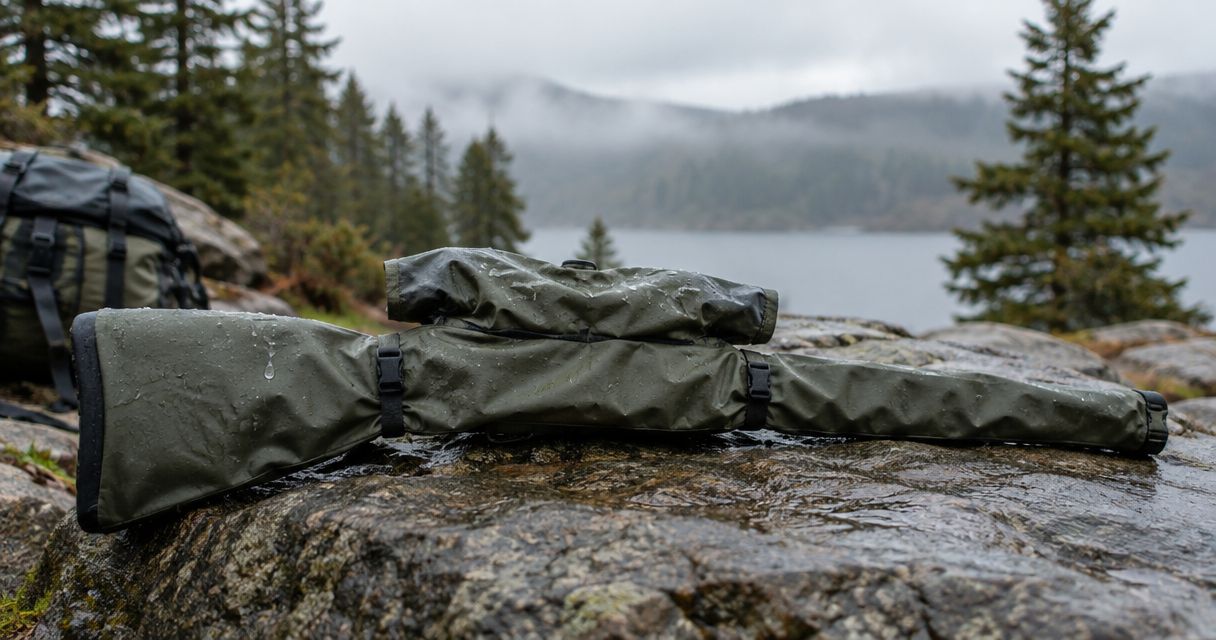 Is a rifle cover waterproof?