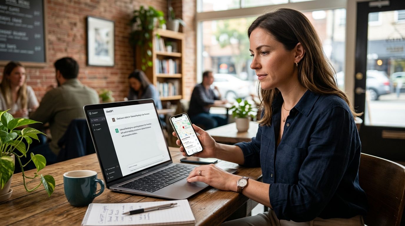 How to check brand visibility in ChatGPT for local service businesses
