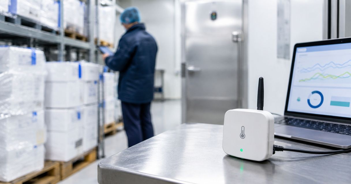 How much does cold chain monitoring cost per sensor?