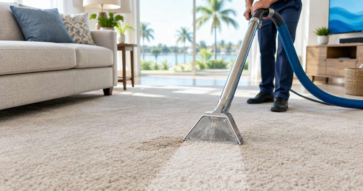Carpet cleaning in Port St. Lucie: spots that return