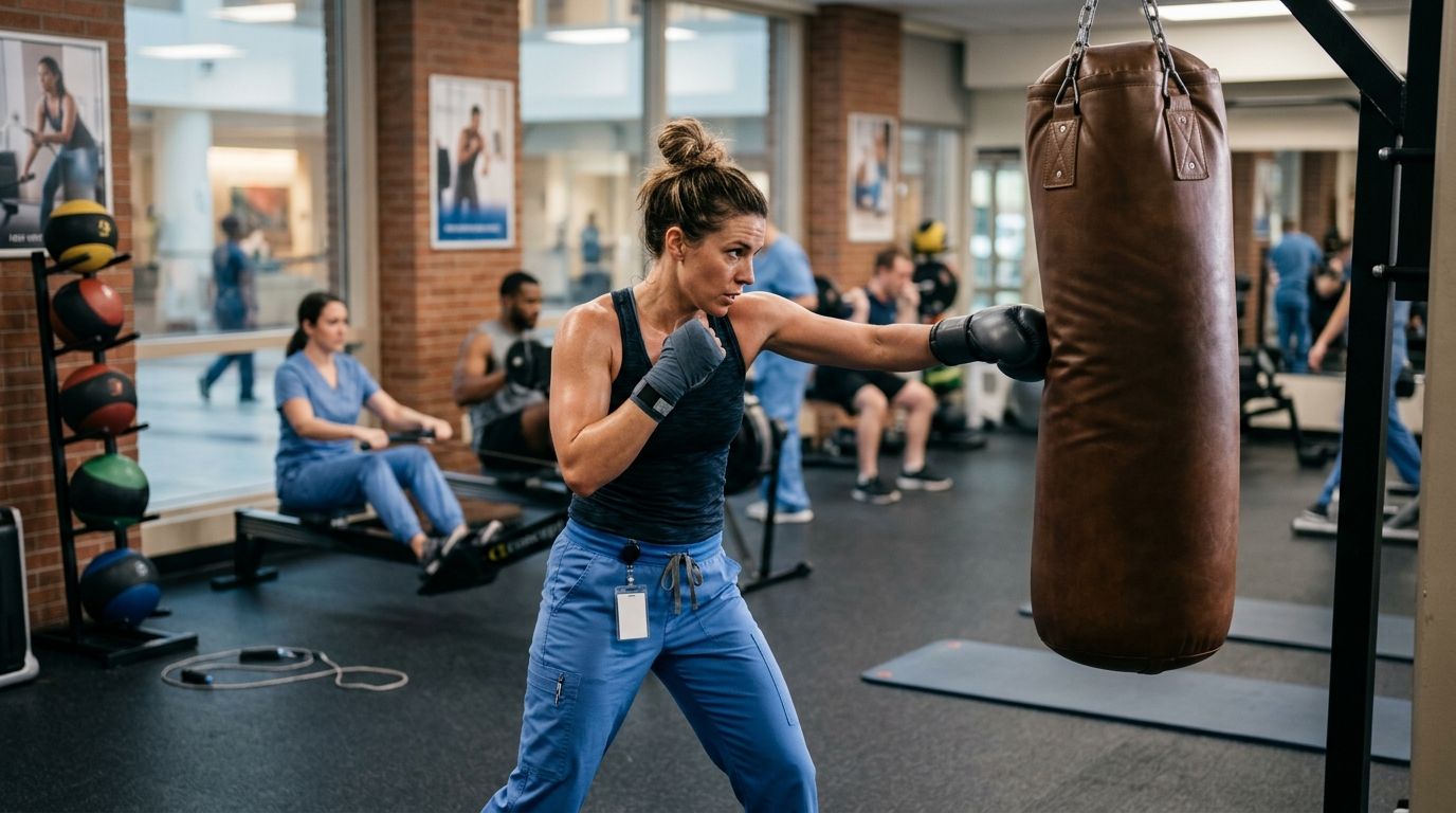 Best Boxing Workouts for Healthcare Workers in 2026