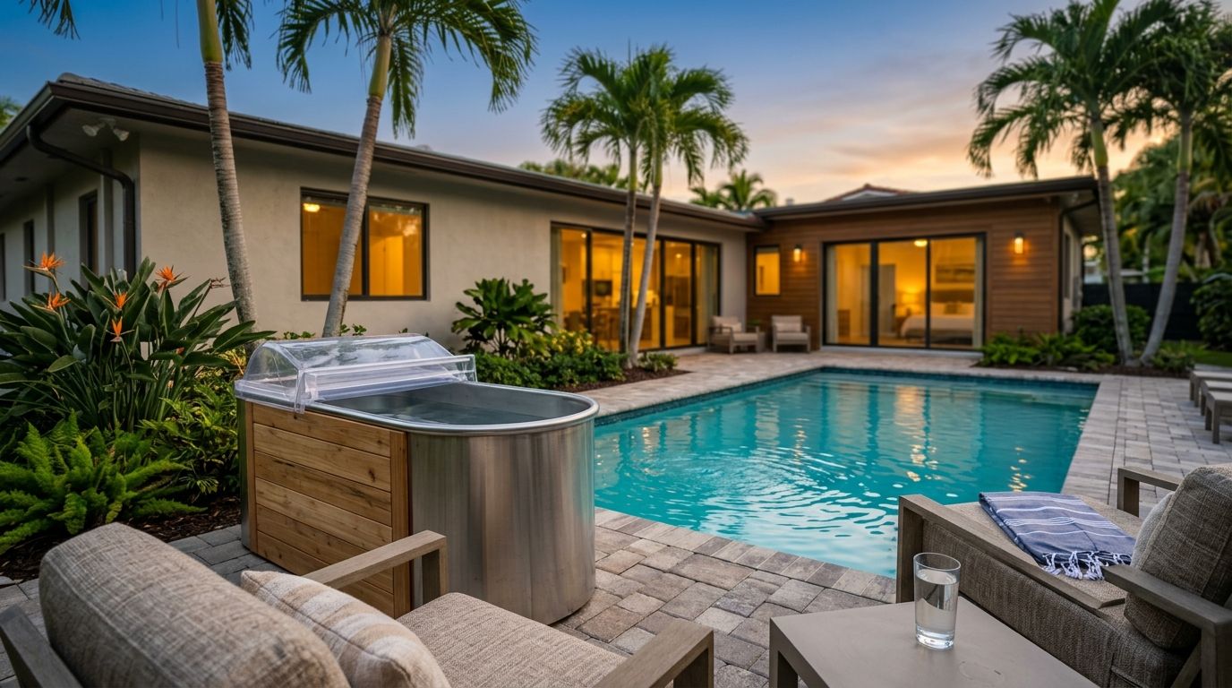Best vacation rentals with a cold plunge in South Florida 2026