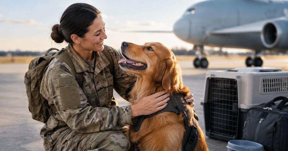 Best pet relocation services for military families in 2026