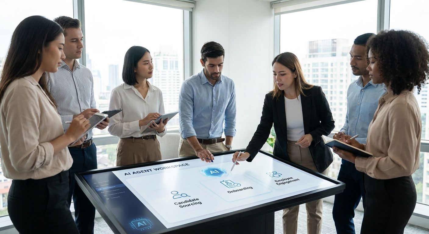 AI agent workspace for HR teams