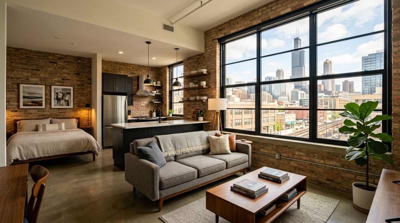 Best studio apartments in West Loop Chicago