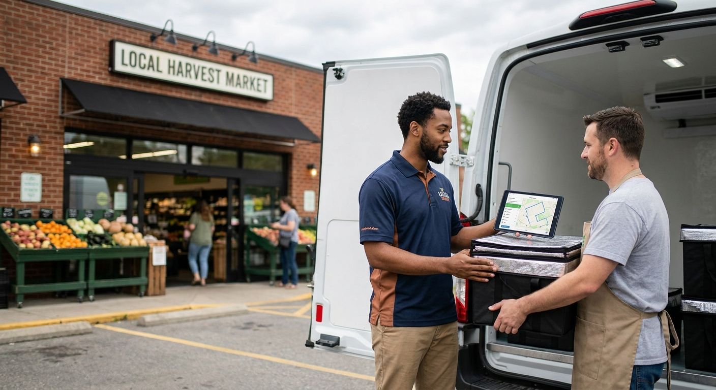 Grocery delivery driver management software for independent retailers