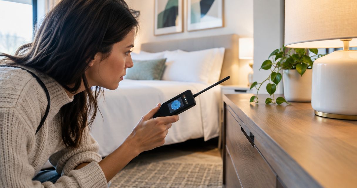 Best hidden camera detectors for Airbnb guests and travelers 2026