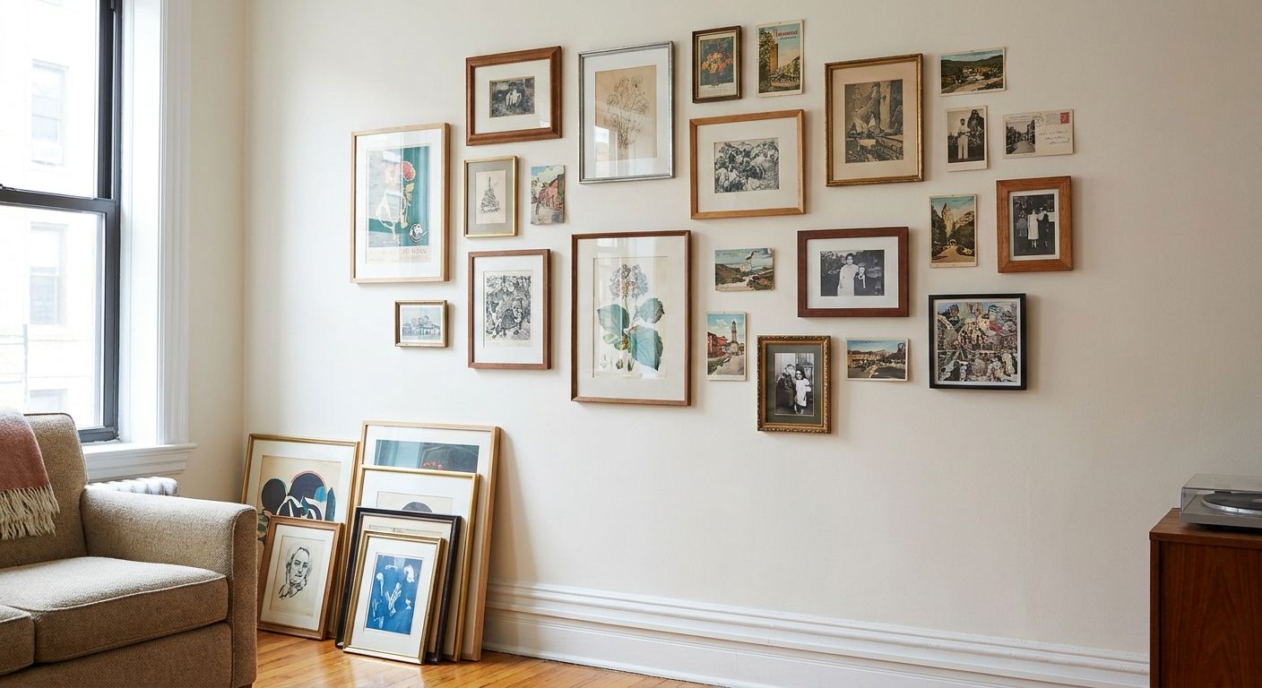 How to build a wall art collection on a budget over time