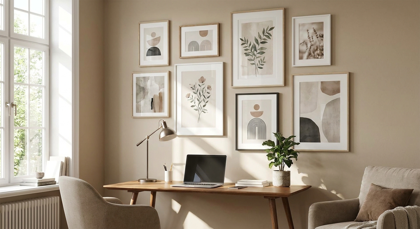 Wall art for home offices