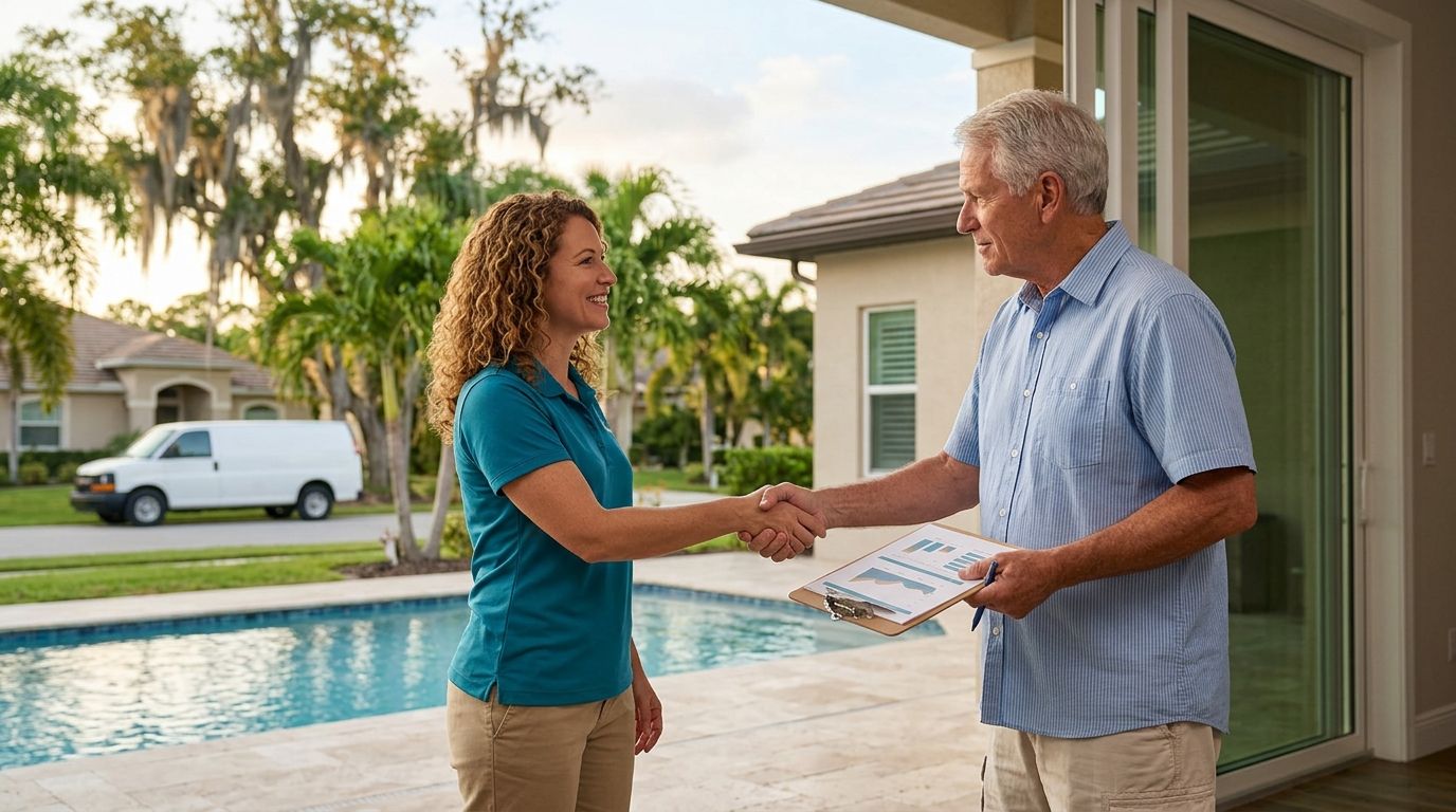 How to market a home service business during snowbird season in Florida