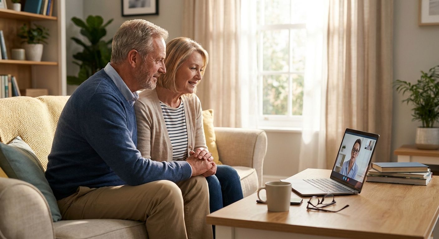Online couples counselling for empty nesters
