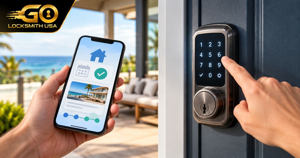How to connect a keypad lock to VRBO booking confirmations