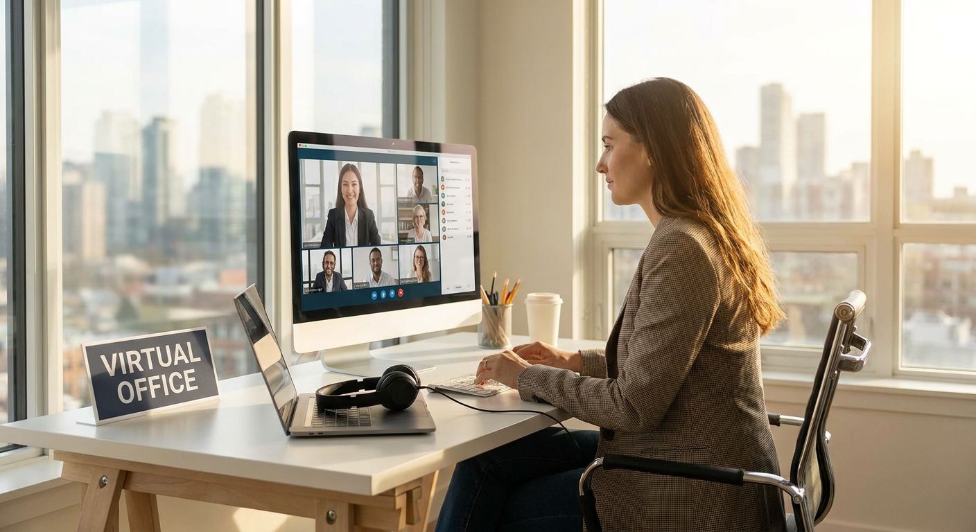 Virtual office for virtual assistants and remote support businesses