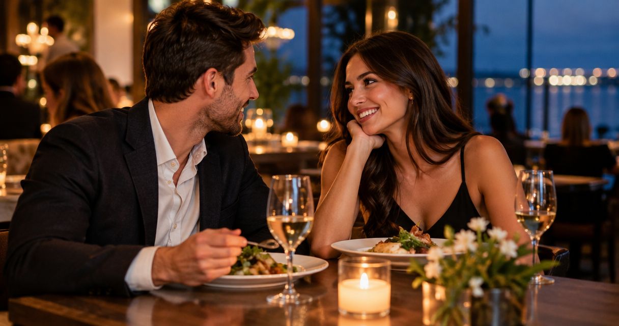 Date night restaurants on Long Island for a first date