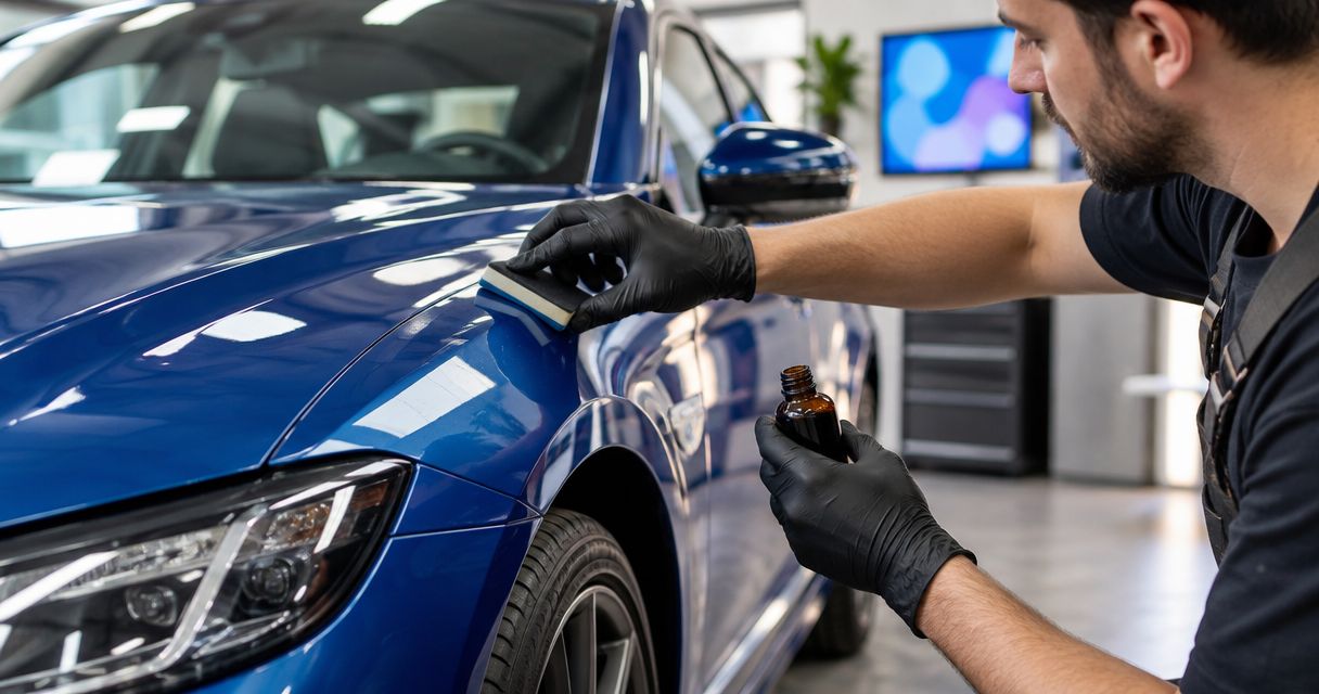 Can ceramic coating be applied to a vehicle wrap?