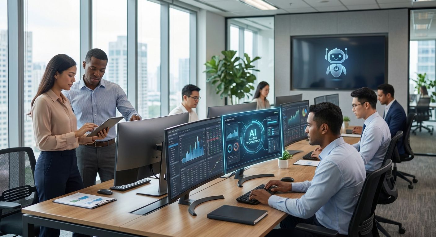 AI agent workspace for accounting firms