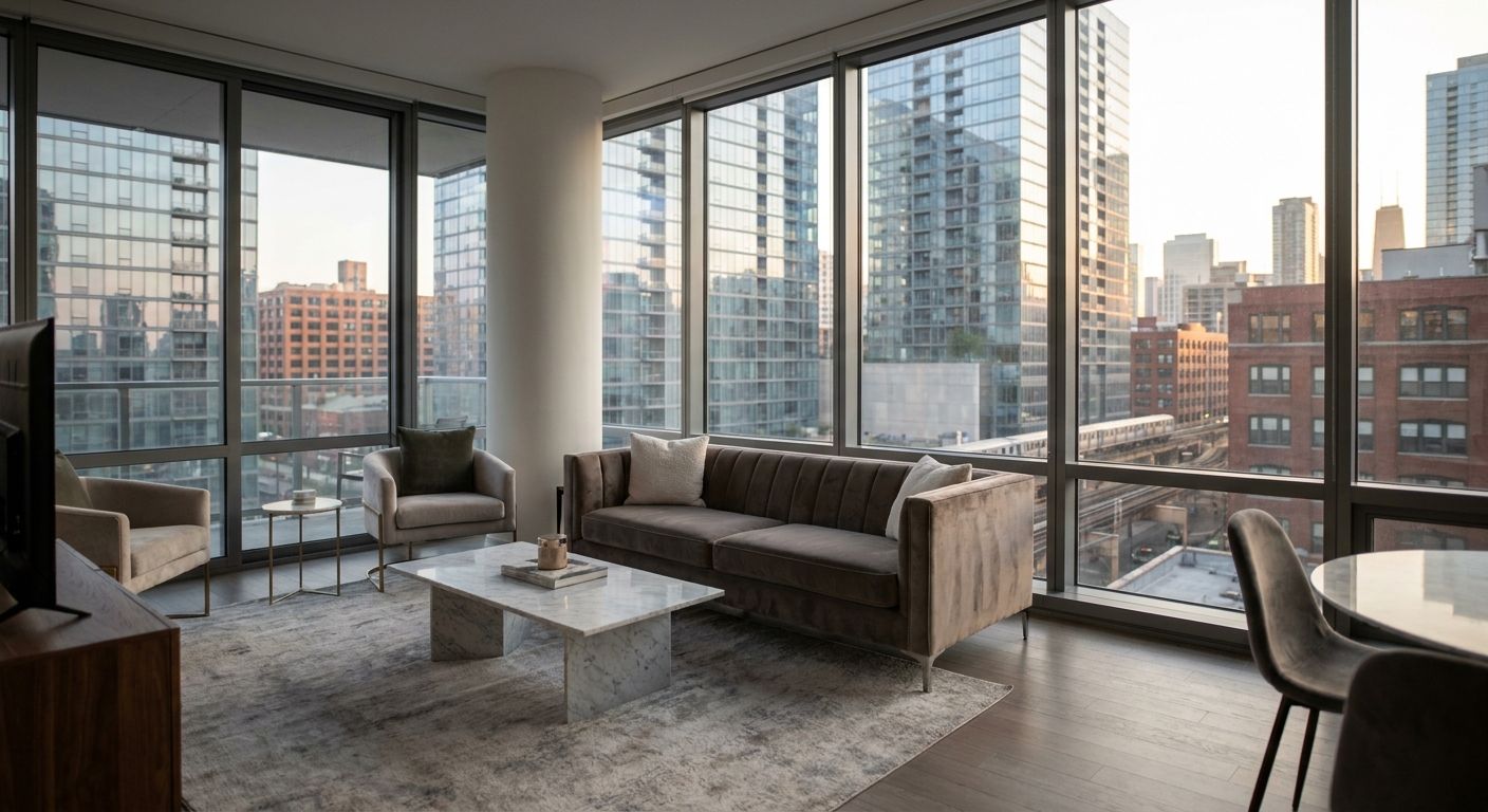 Best luxury high rise apartments in West Loop Chicago