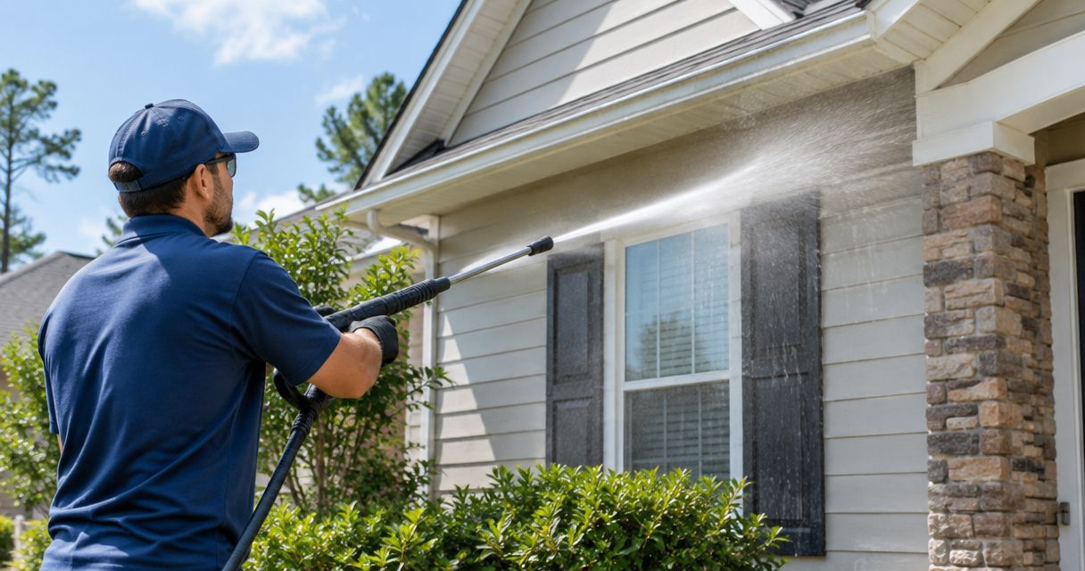 How should Callahan homeowners prepare for exterior cleaning?