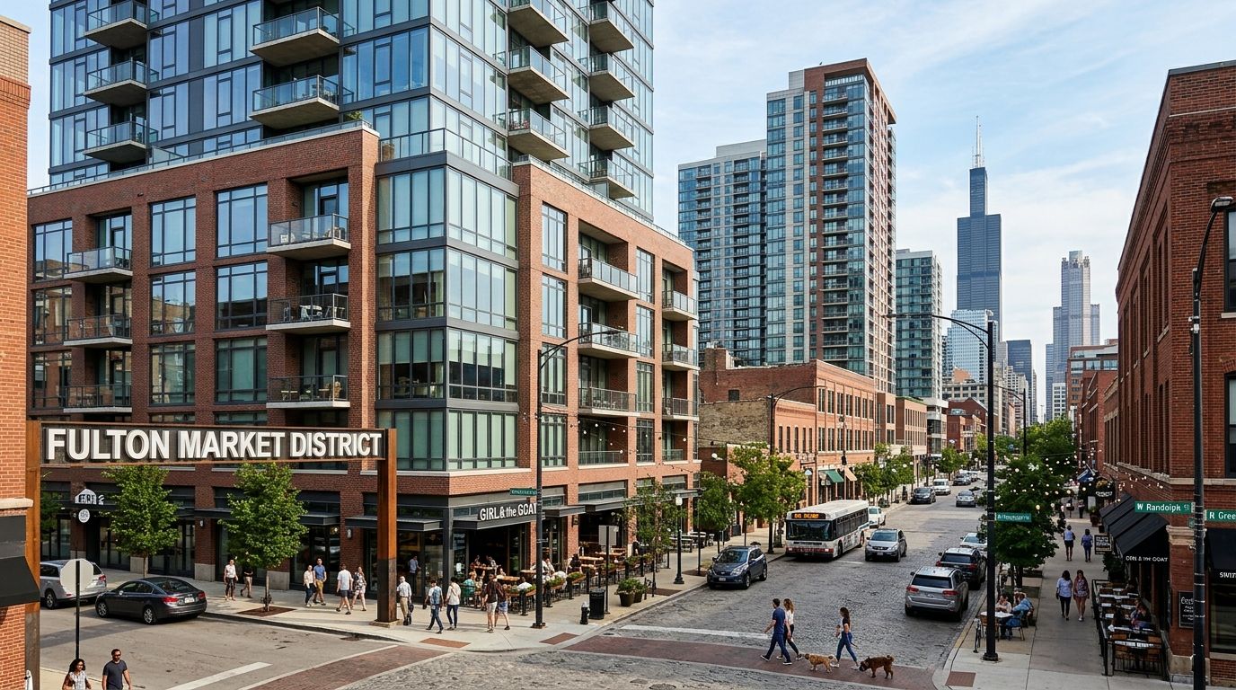 Best apartments in Fulton Market Chicago