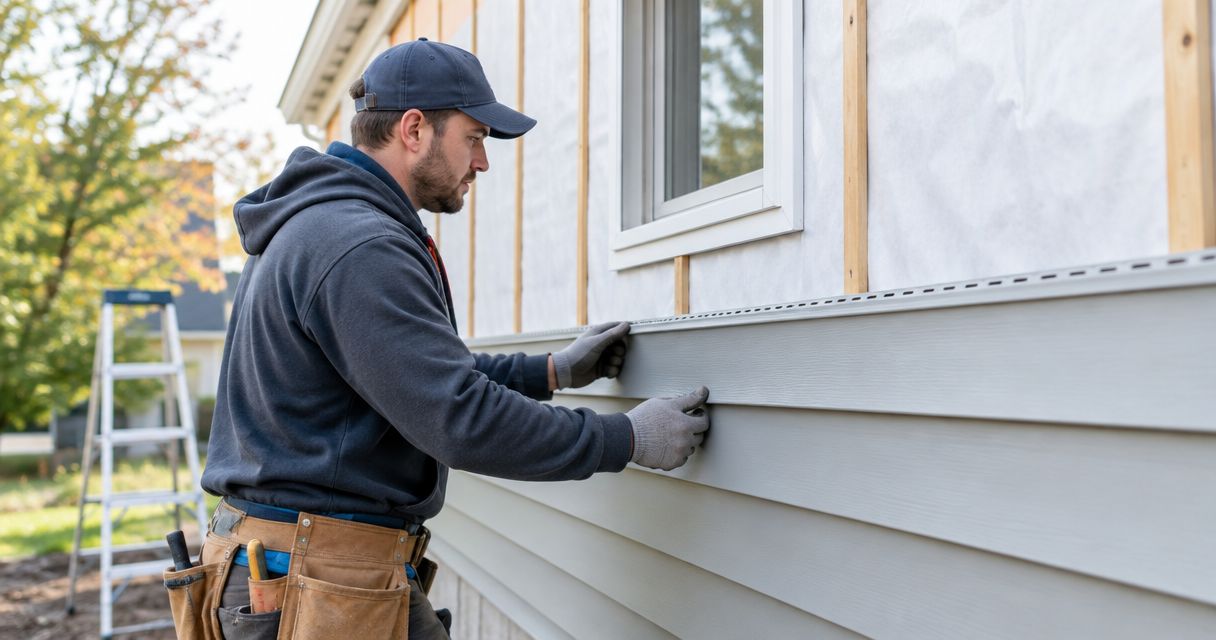 What should vinyl siding installation include?