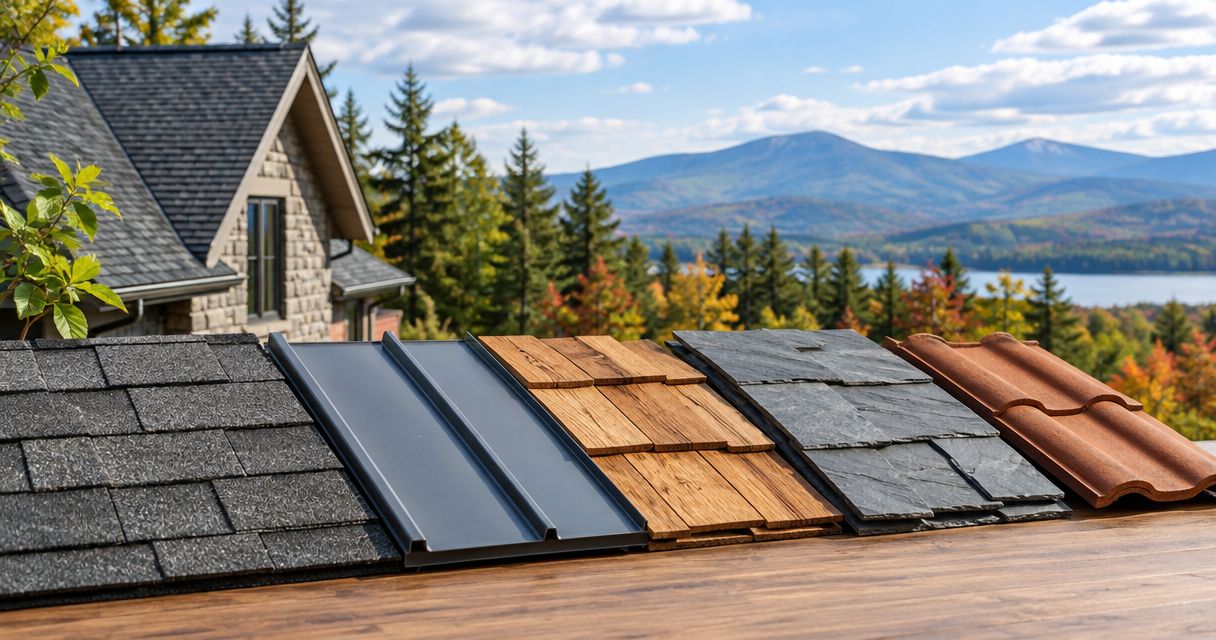 Best roofing materials ranked by lifespan for NH climate