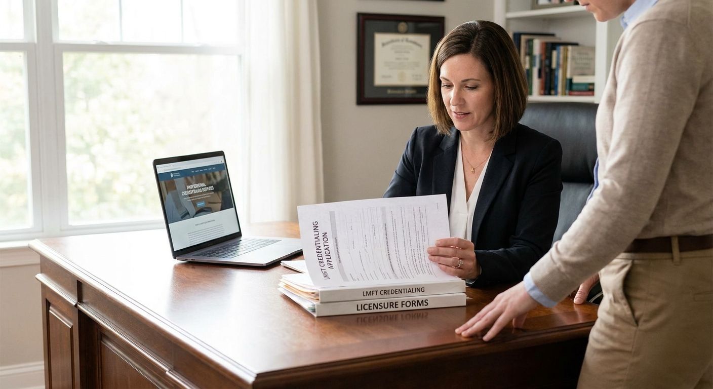 Credentialing services for LMFTs