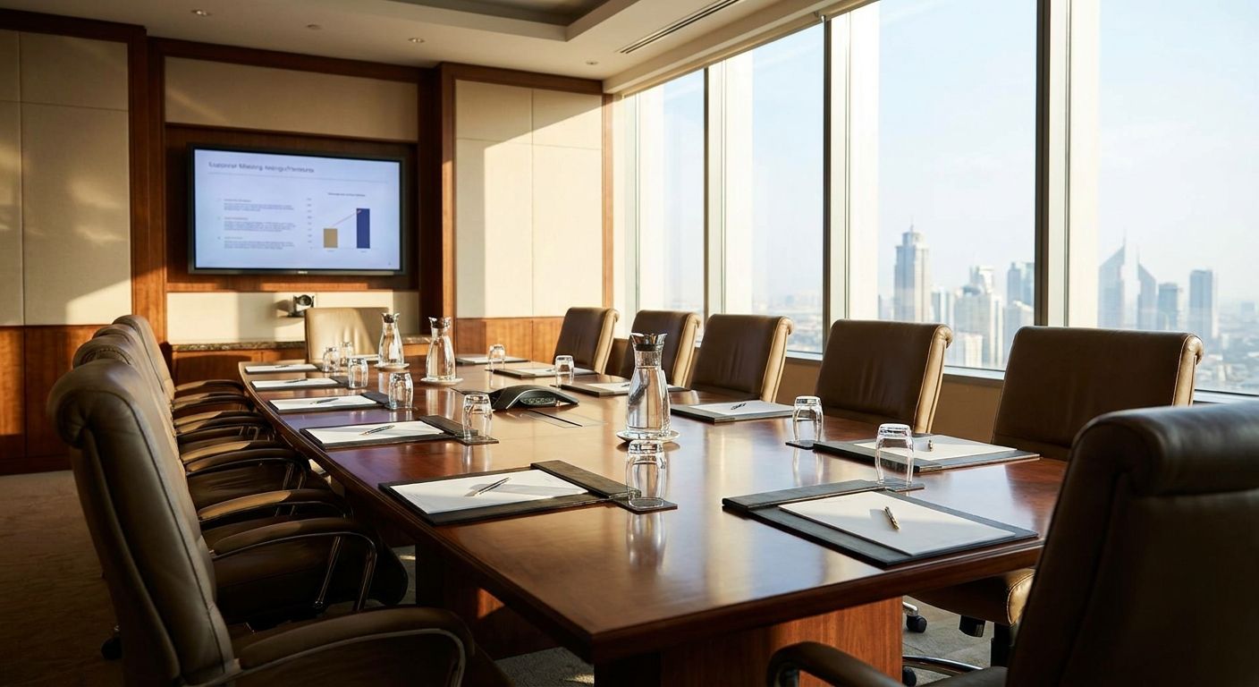 Meeting room hire for board meetings
