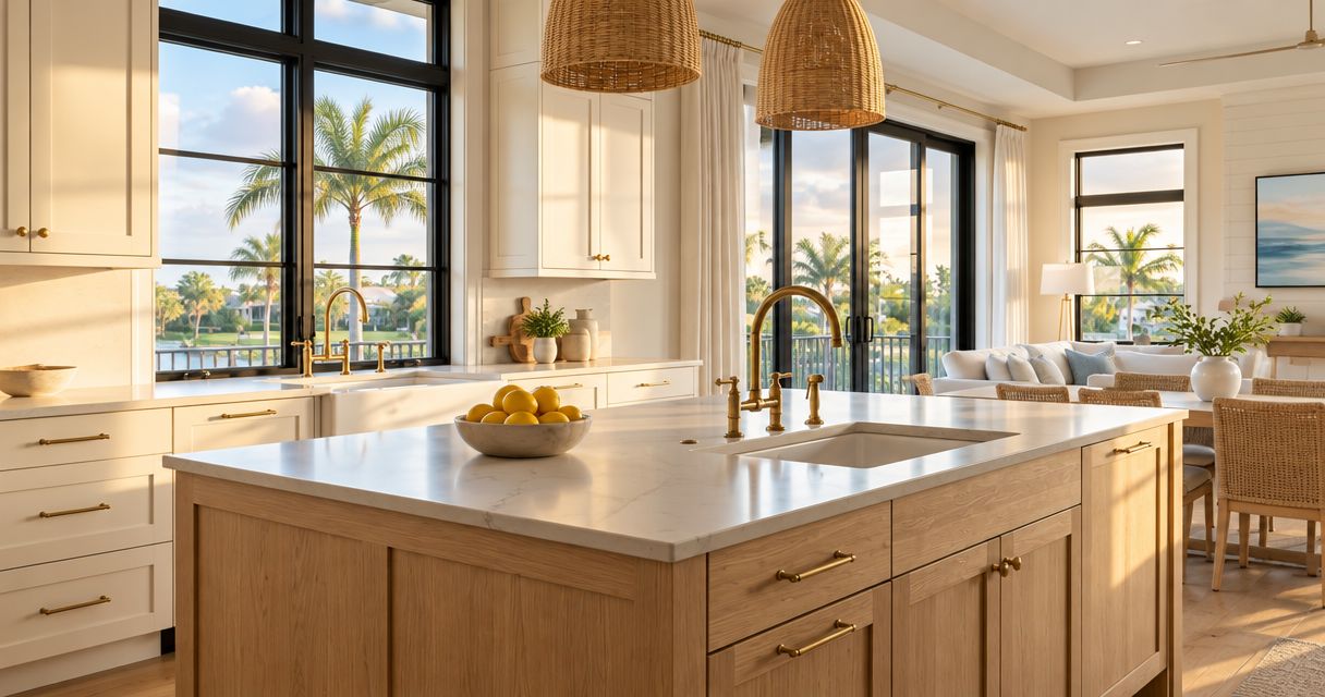 How do you choose finishes for a Fort Myers kitchen remodel?