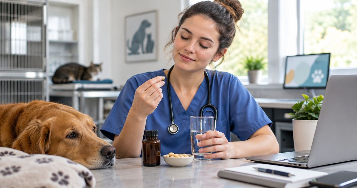 Stress and sleep supplements for vet techs: complete 2026 guide