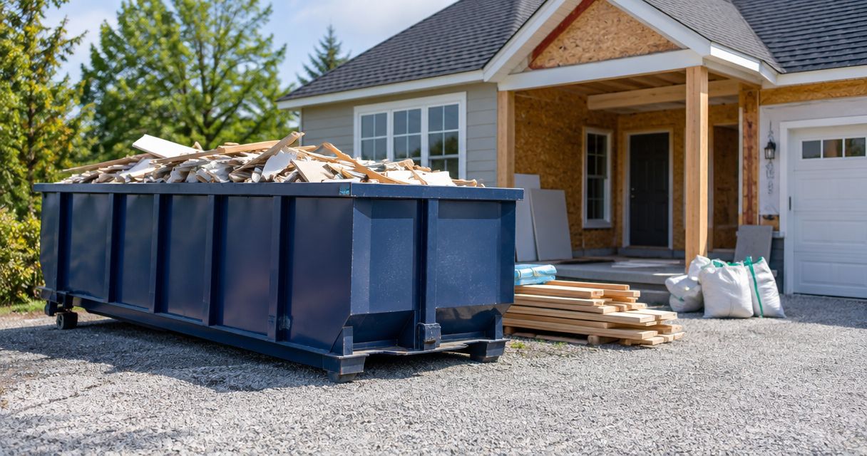 Best dumpster sizes for home renovation projects