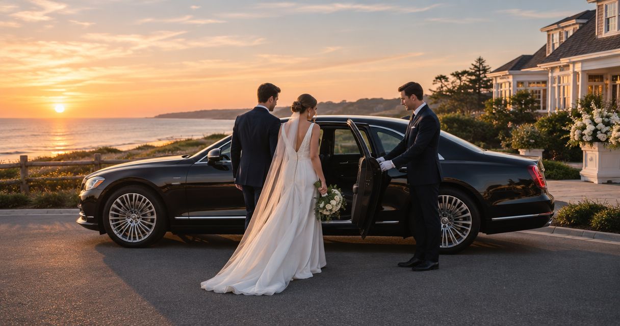 Hamptons car service for a wedding weekend