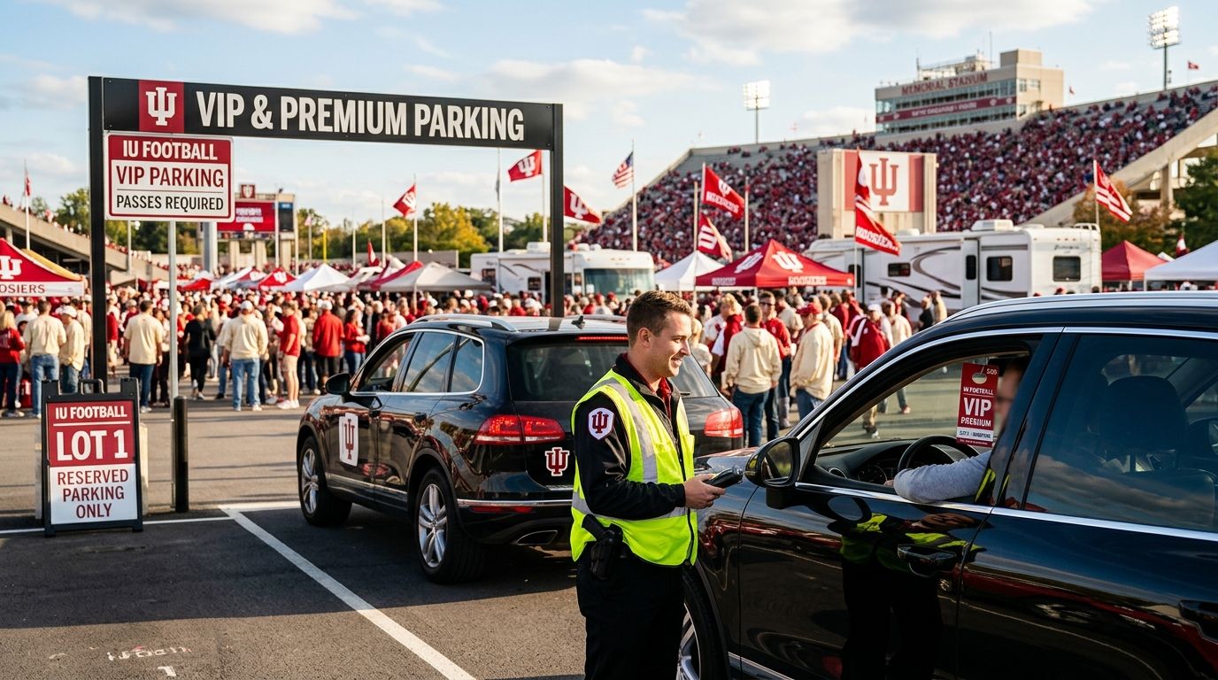 Best VIP and premium parking passes for IU football