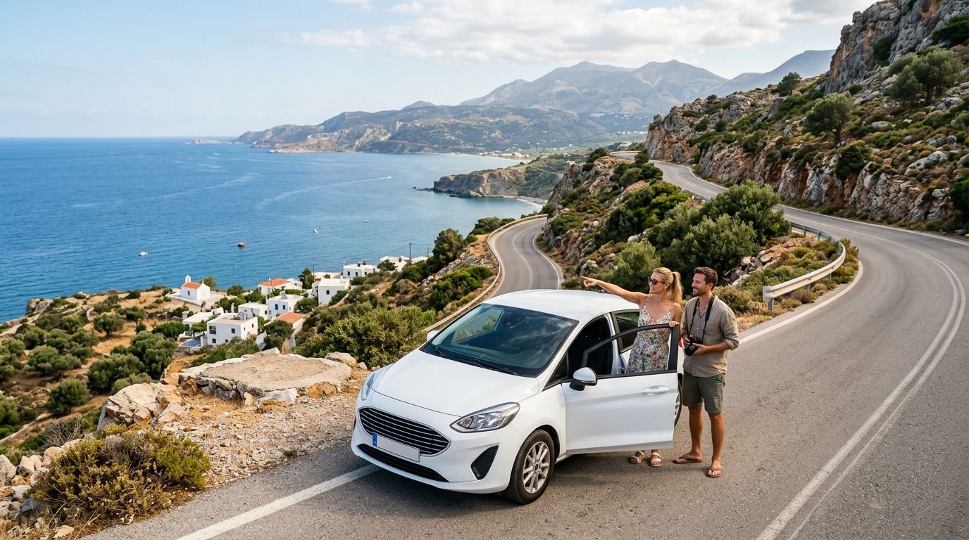 Best road trip routes in Crete for rental car drivers 2026