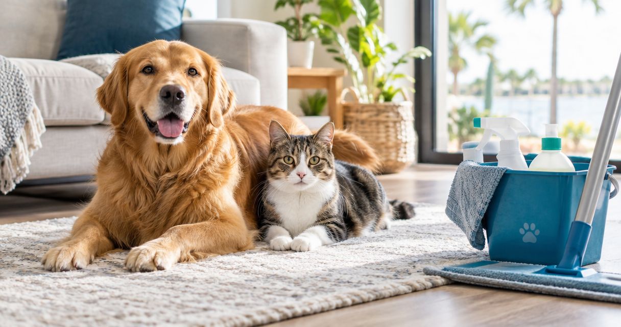 Best pet-friendly cleaning products for Pinellas County homes