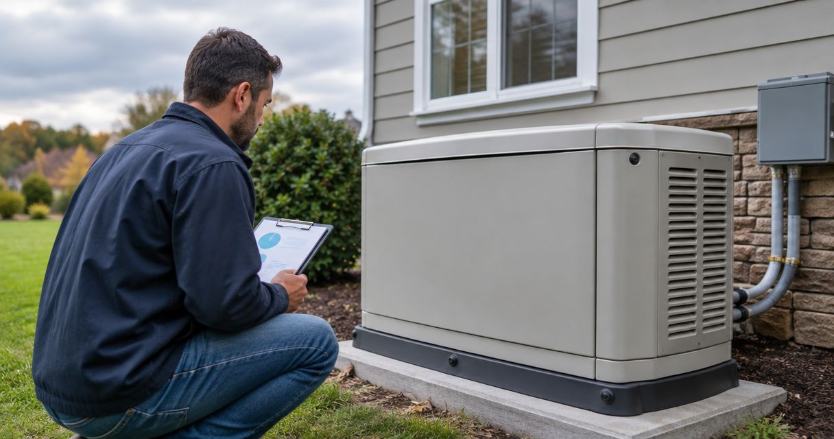 How to test a whole house generator before storm season