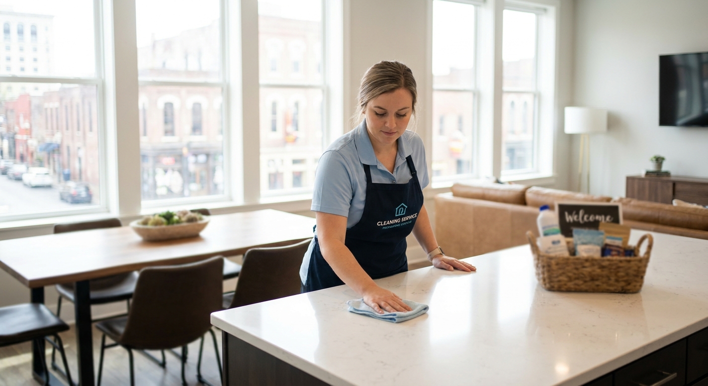 Recurring cleaning for Nashville vacation rentals