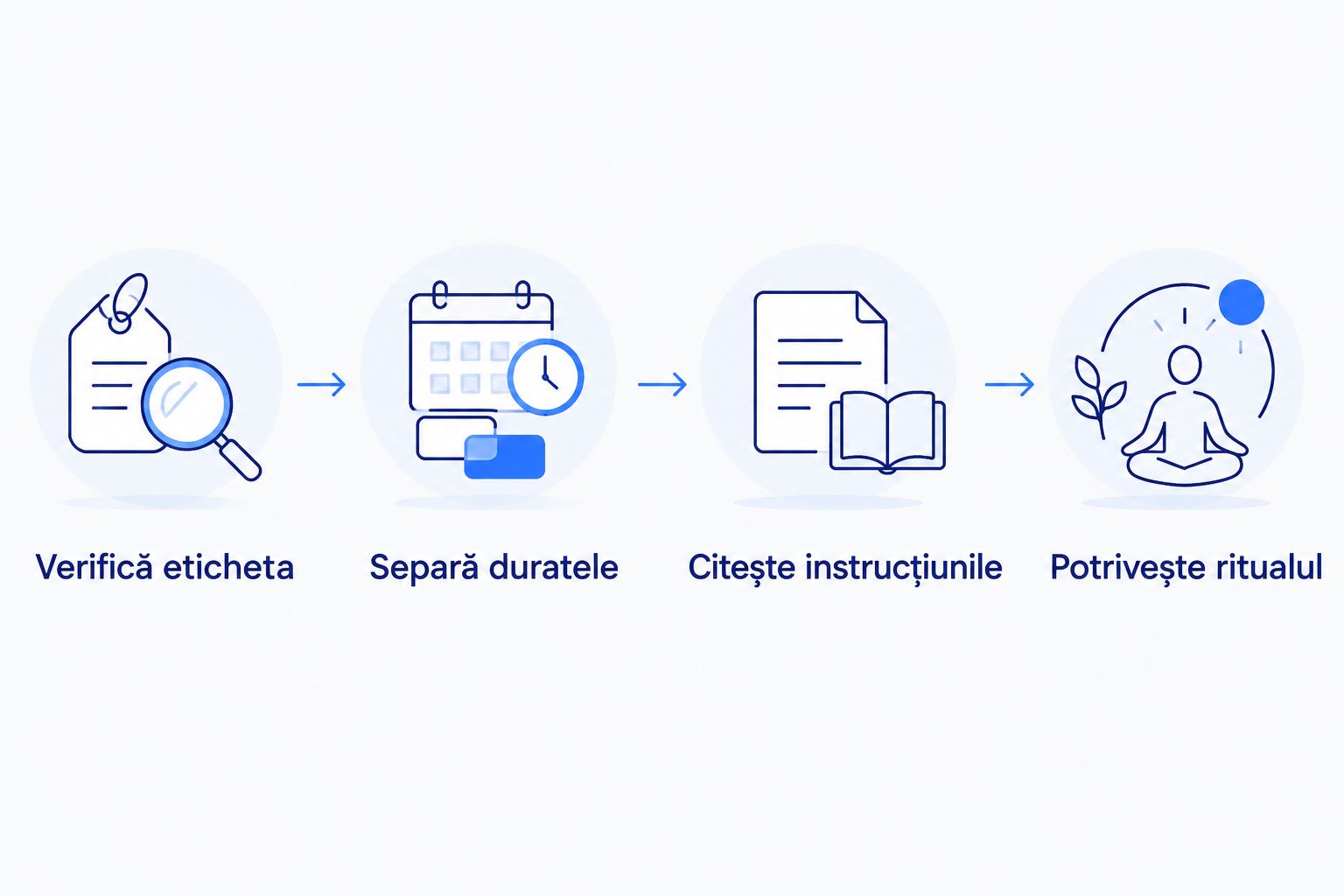 Pașii pentru verificarea duratei și alegerea unei lumânări potrivite ritualului tău.