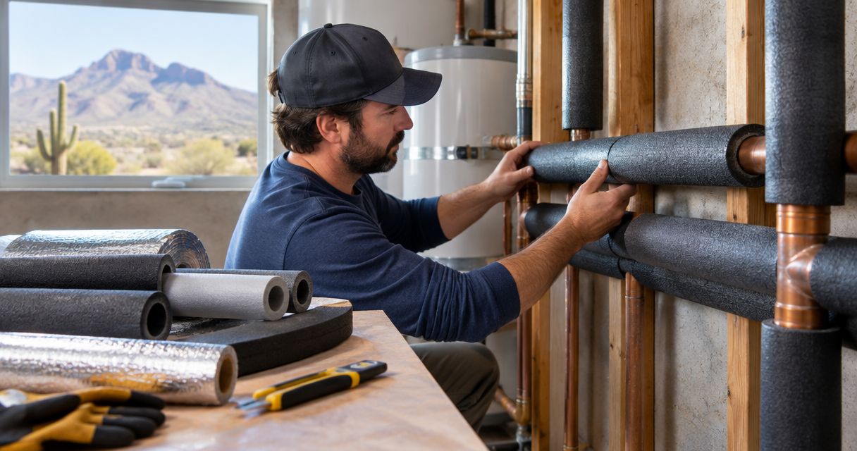 Best pipe insulation materials for Tucson homes in 2026