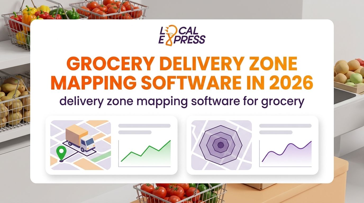 Best grocery delivery zone mapping and geofencing software in 2026