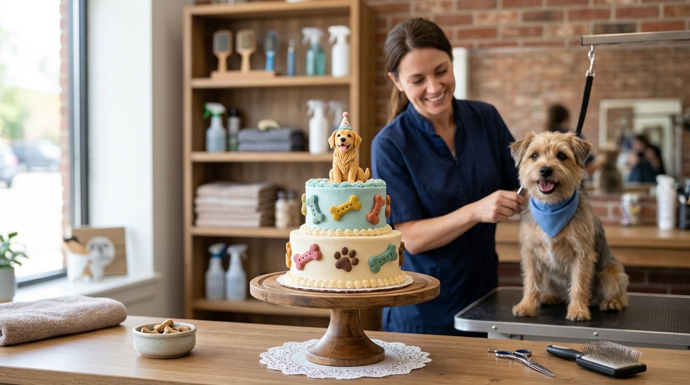 Custom dog cakes for pet groomers: complete 2026 guide