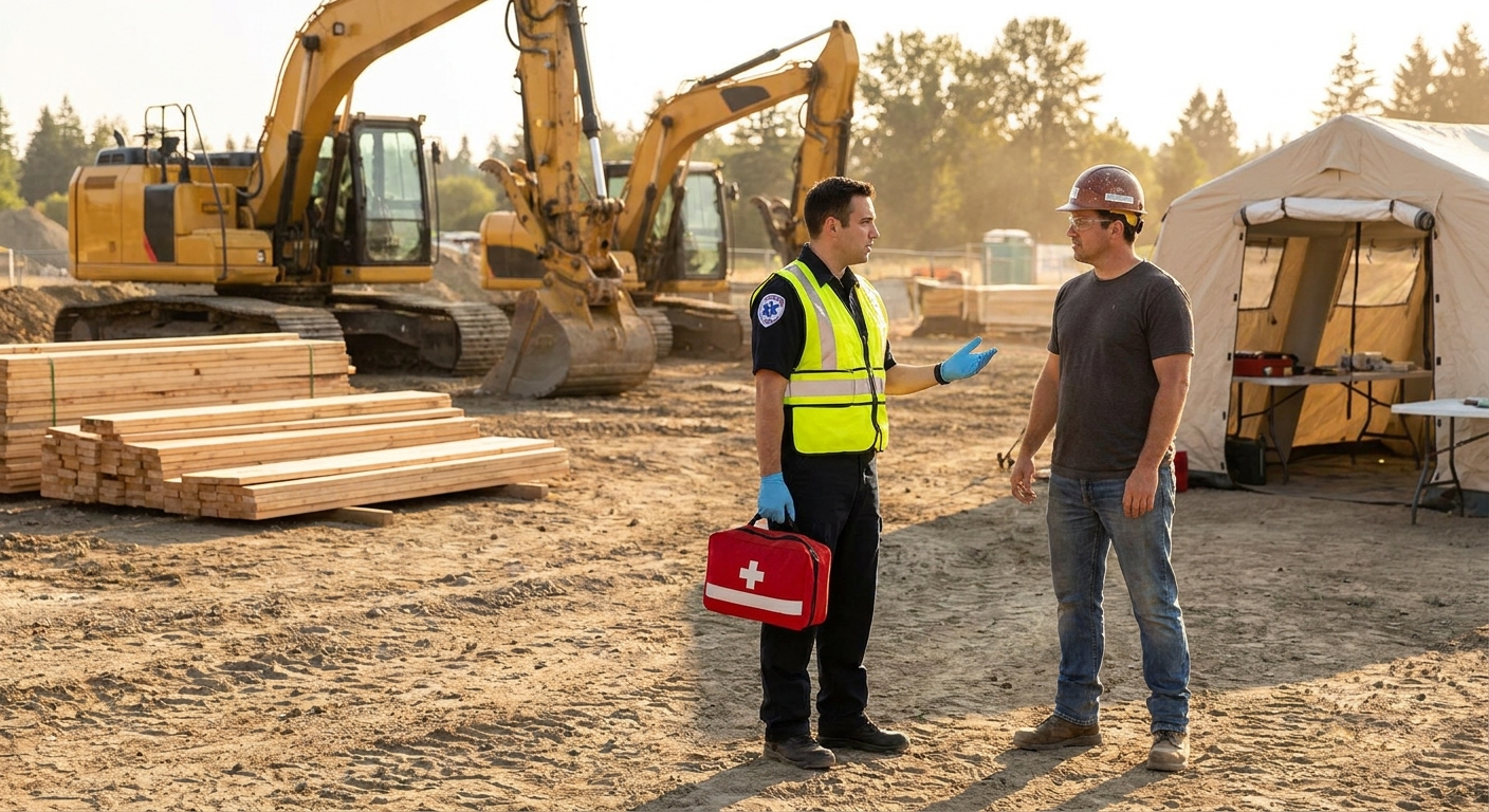 First aid and EMT staffing for job sites