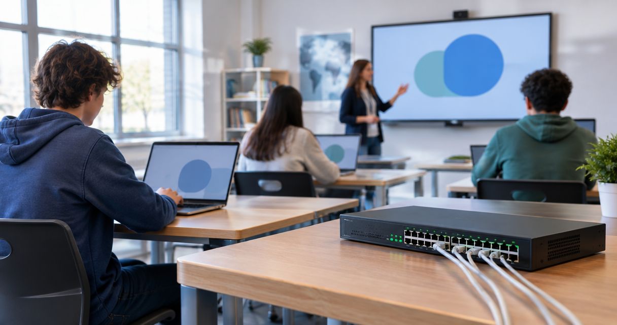 PoE switches for schools and campuses: complete 2026 guide