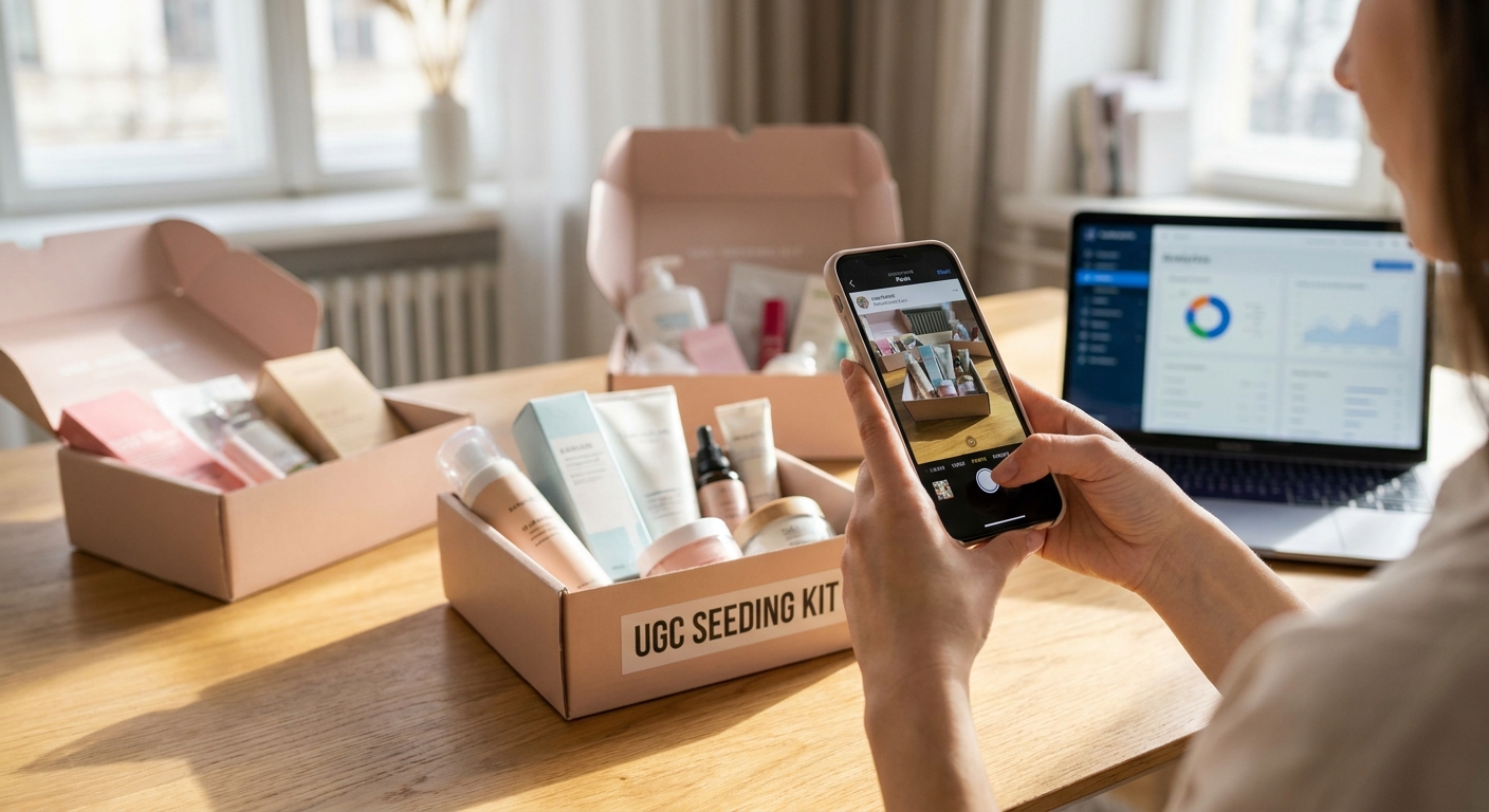 UGC seeding for beauty brands: how to scale it