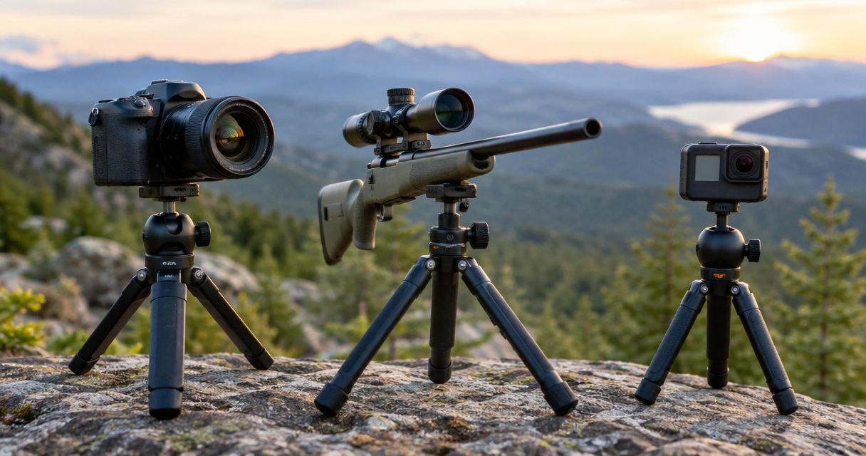 Best mini tripods for target cameras and rifles in 2026