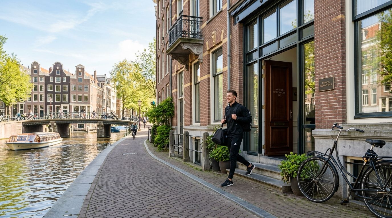 Apartments for rent in Amsterdam for professional athletes