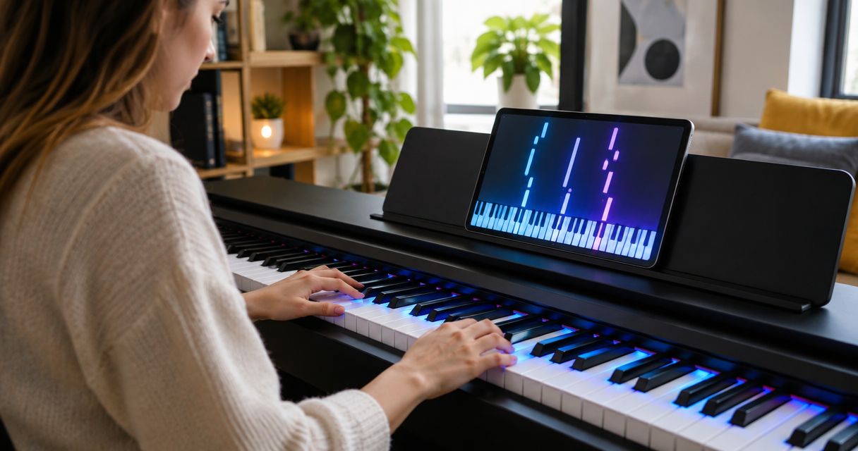 Best LED-guided piano learning systems in 2026