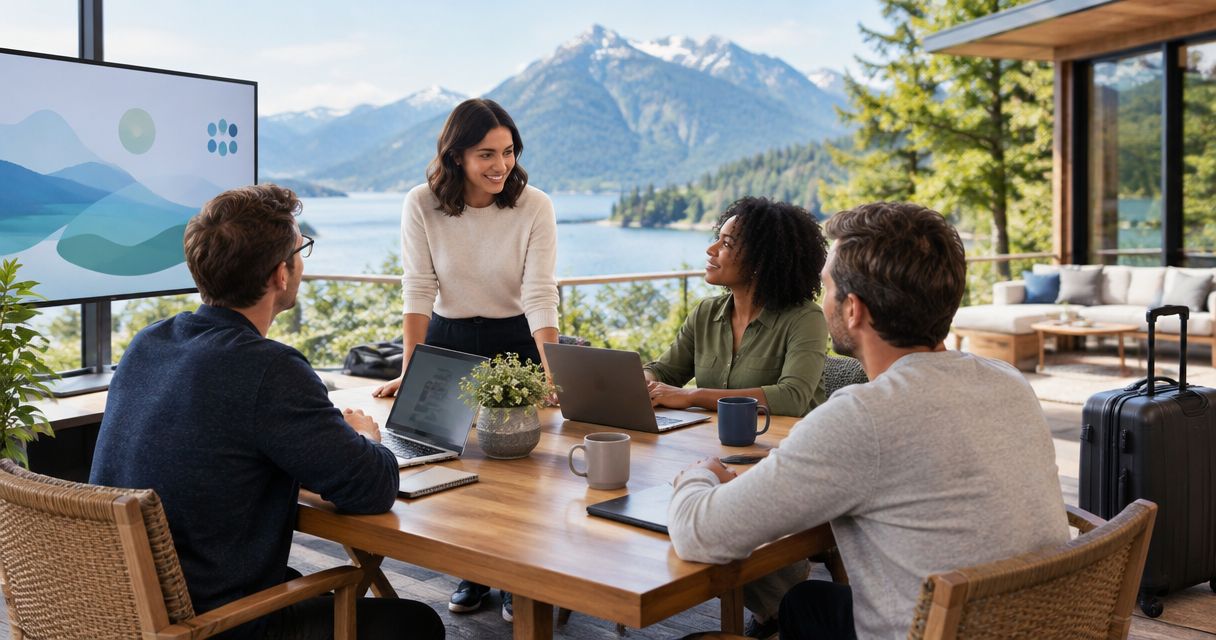 Corporate retreats: aligning travel, residences and meetings